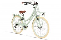 Cortego Transporter Meisjesfiets 22 Inch - 7 Versnellingen - Groen