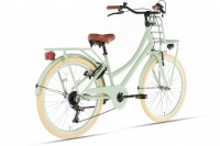 Cortego Transporter Meisjesfiets 26 Inch - 7 Versnellingen - Groen