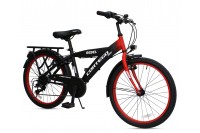 Cortego Rebel Jongensfiets 24 Inch Rood - 7 Versnellingen