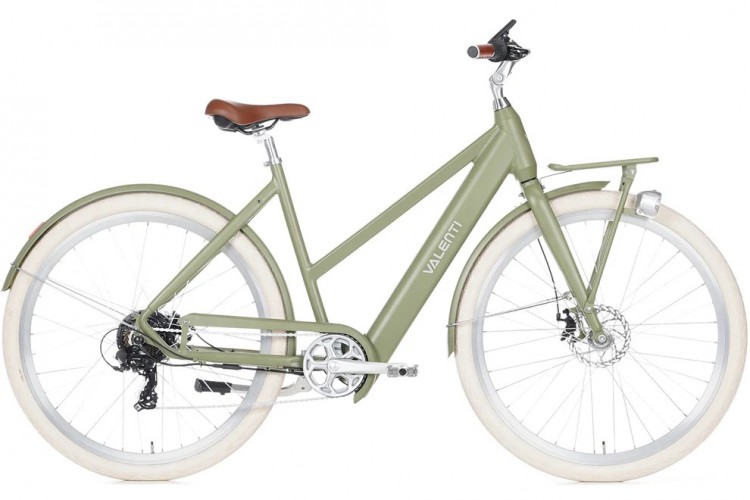 Valenti X5 Elektrische Damesfiets Groen