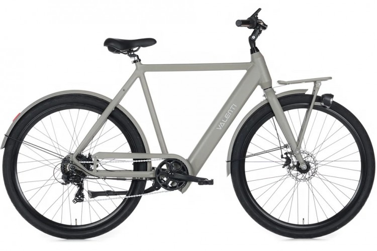 Valenti X7 Elektrische Herenfiets Gray