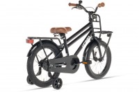 Spirit Urban Jongensfiets Mat-Zwart 16 inch