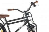 Cortego Urban Jongensfiets Mat-Zwart 22 inch