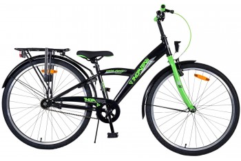 Volare Thombike Jongensfiets Zwart Groen 26 Inch