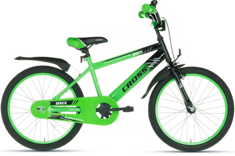 Spirit BMX Cross Jongensfiets groen 18 Inch