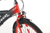 Cortego Rebel Jongensfiets 24 Inch Rood - 6 Versnellingen