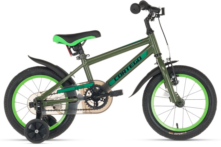 Cortego Valcon Jongensfiets Groen 12 Inch