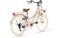 Cortego Transporter Meisjesfiets 26 Inch - 7 Versnellingen - Zalm