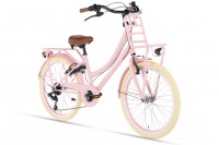 Cortego Transporter Meisjesfiets 22 Inch - 7 Versnellingen - Roze