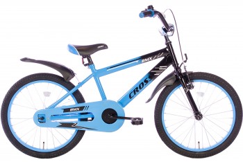 Spirit BMX Cross Jongensfiets blauw 20 Inch 