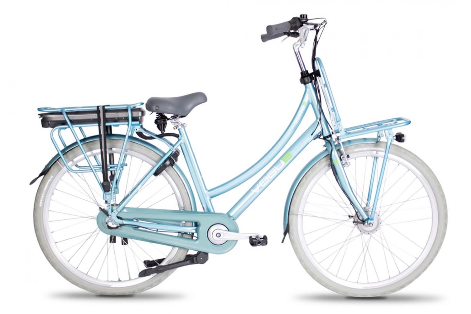 Verraad Aanpassen Oorzaak Vogue Elite Elektrische Fiets N3 Mint Blue | 899,- Euro | City-Bikes.nl
