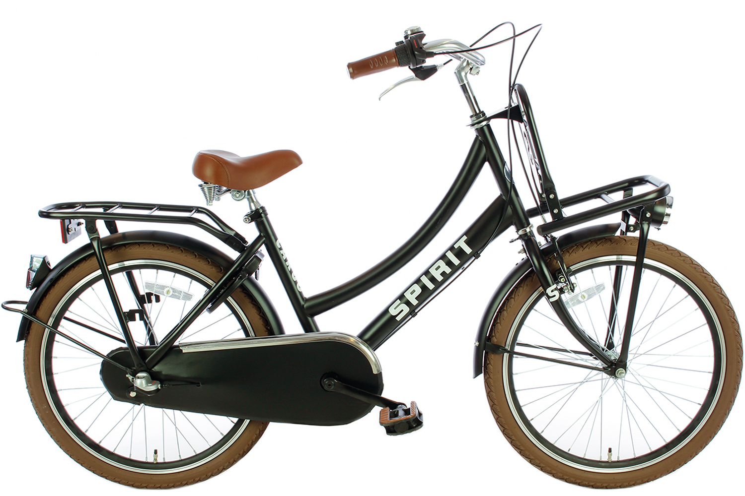 Meer manager Publicatie Spirit Cargo N3 Mat-zwart 22 inch 2020 - Meisjesfiets | City-Bikes.nl